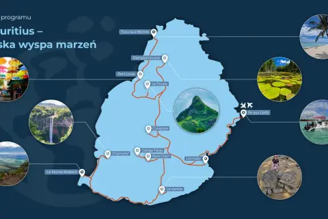 Mauritius: kolorowe parasole, wodospady, żółwie i plaże. Zobacz, co warto zobaczyć na rajskiej wyspie marzeń.
