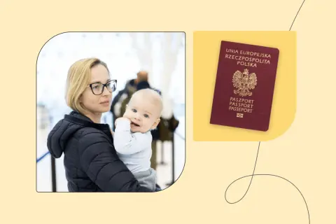 Matka z dzieckiem i polski paszport. Dowiedz się, ile kosztuje paszport dla dziecka, by zaplanować podróż.