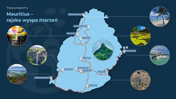 Mauritius: kolorowe parasole, wodospady, żółwie i plaże. Zobacz, co warto zobaczyć na rajskiej wyspie marzeń.